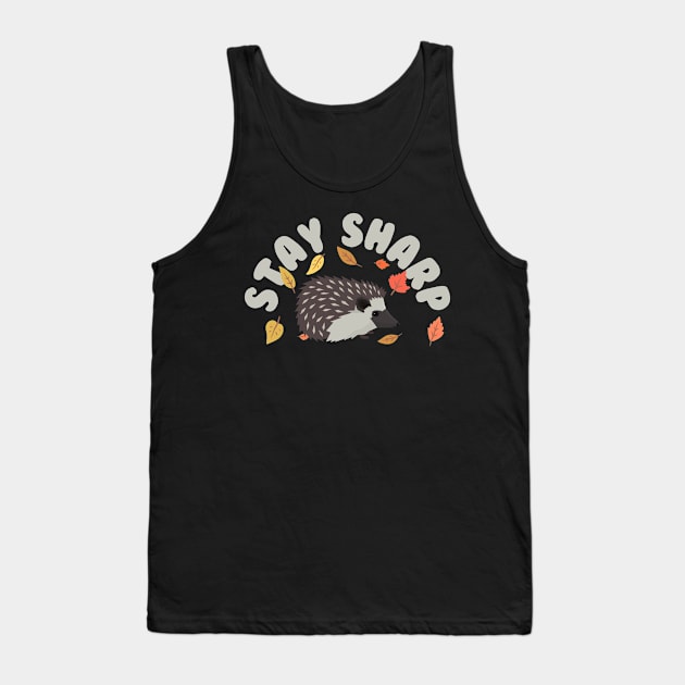 hedgehog/sharp Tank Top by CurlyDesigns